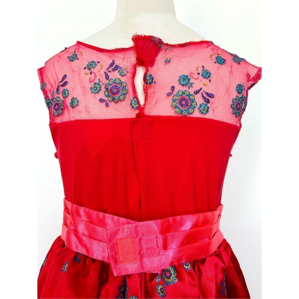 Disney Girls 4-6x Elana of Avalor Dress Halloween Costume - Picture 8 of 10